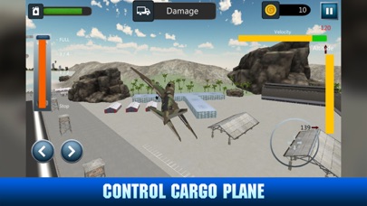 Cargo Army Plane Flight Sim 3D screenshot 2