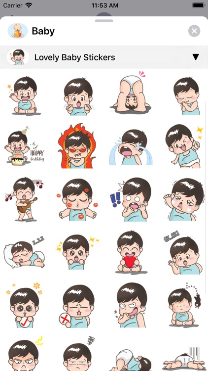 Baby Stickers • screenshot-4