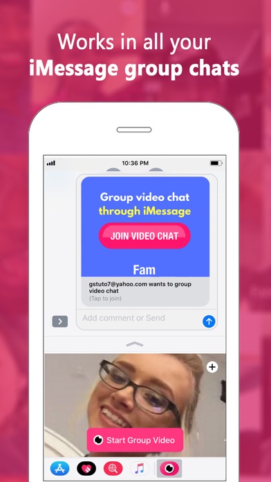 download Fam: Group video for iMessage apps 0