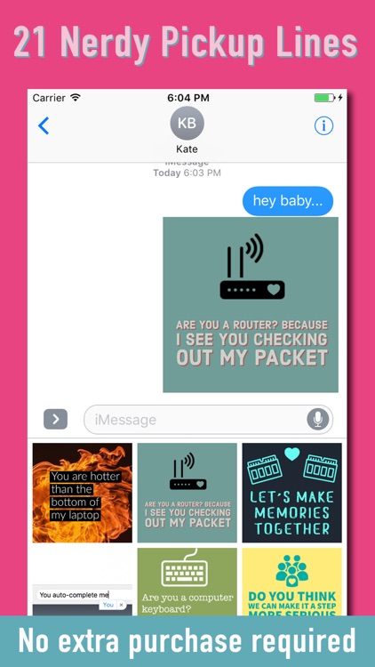 Pick Up Sticks - Pick-up lines for computer nerds