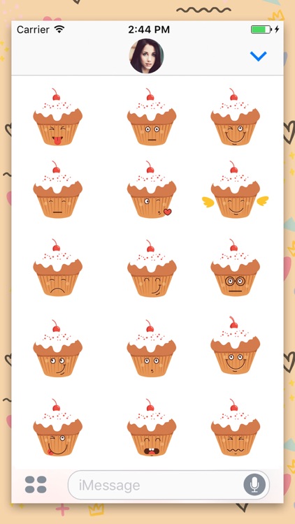 Muffin : Emoji & Stickers