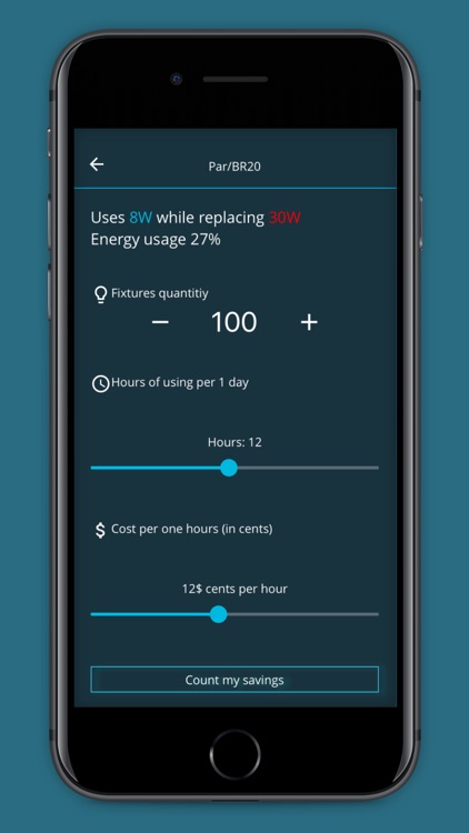 LED Lighting Energy Calculator screenshot-3