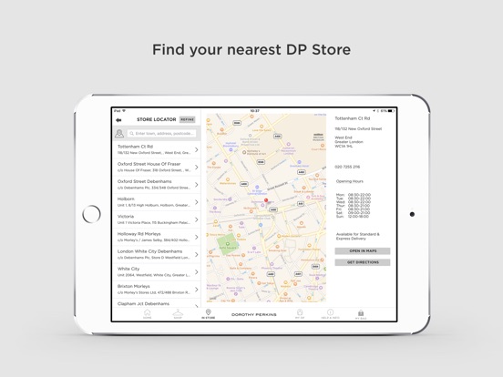 Dorothy Perkins 3.0.16 Update Discover the latest high street fashion online at Dorothy Perkins. Shop womens dresses, tops, shoes, coats, petite clothing, and more in sizes today!