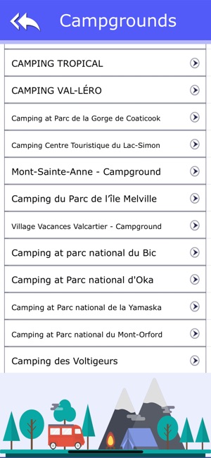 Quebec Camping & State Parks(圖3)-速報App