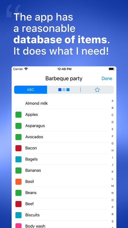 Grocery List with Sync screenshot-4