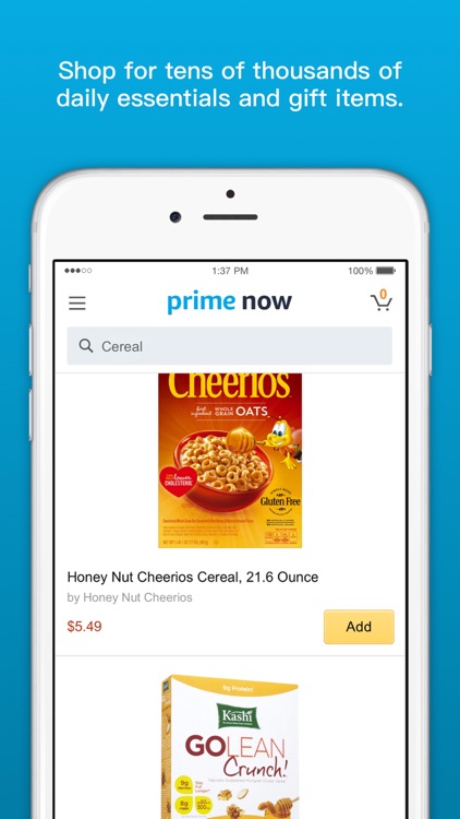 Amazon Prime Now