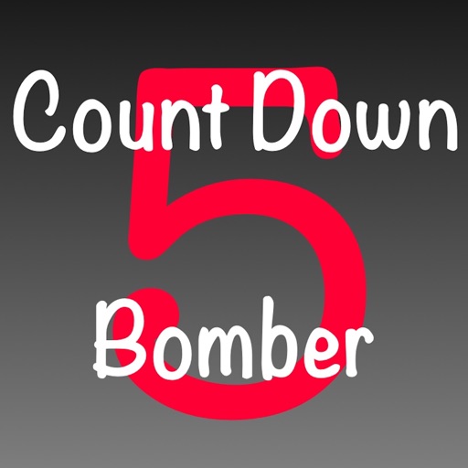 Count Down 5 Bomber Icon