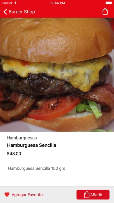 The Burger App screenshot 2