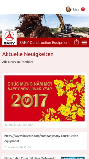 SANY CONSTRUCTION EQUIPMENT(圖1)-速報App