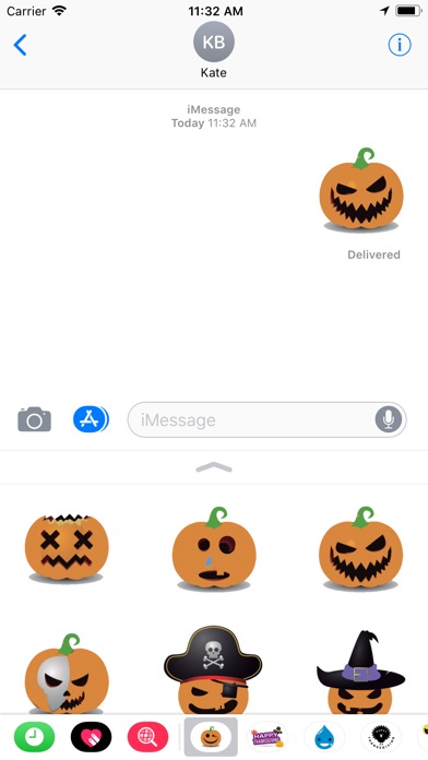 Pumpkin : Halloween stickers screenshot 4