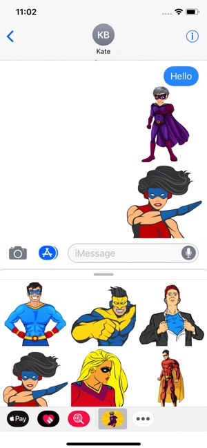 Comic Superhero Stickers(圖2)-速報App