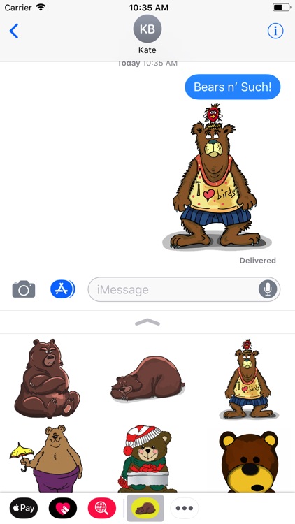 Honey Bear Stickers