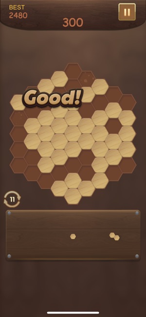 Wooden Hexagon: Dark Theme(圖5)-速報App