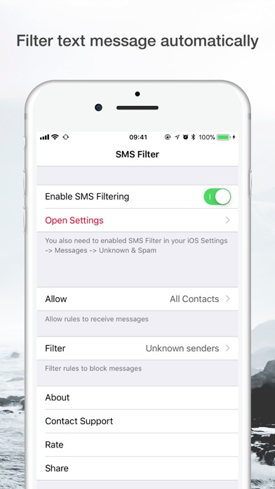 SMSFilter - Stop Spam Messages screenshot 3