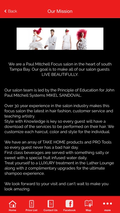 Mikel's The Paul Mitchell Experience App screenshot 4