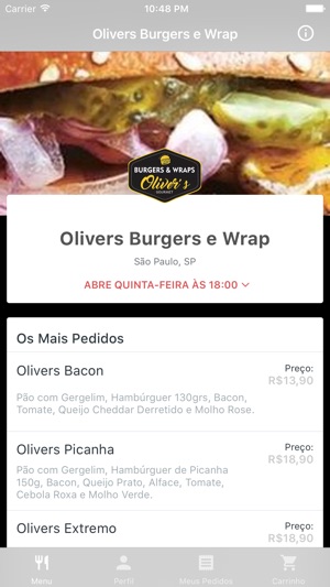 Olivers Burgers e Wrap Delivery(圖1)-速報App