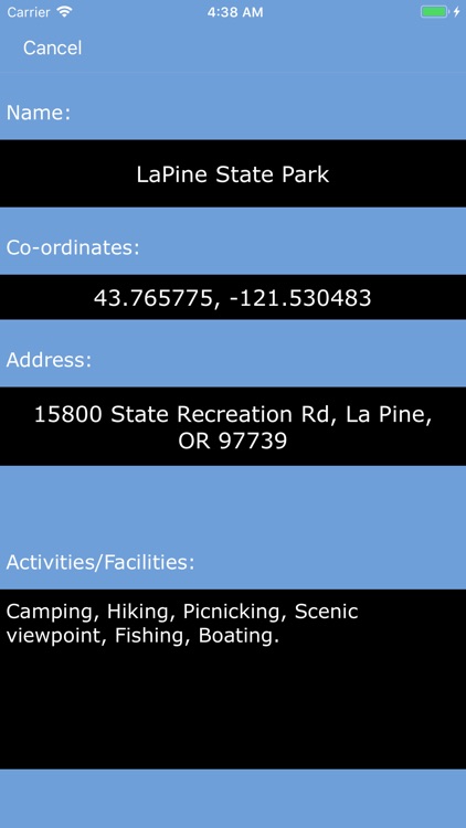Oregon State Parks & Areas
