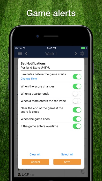 College Football Scores, Stats screenshot-3