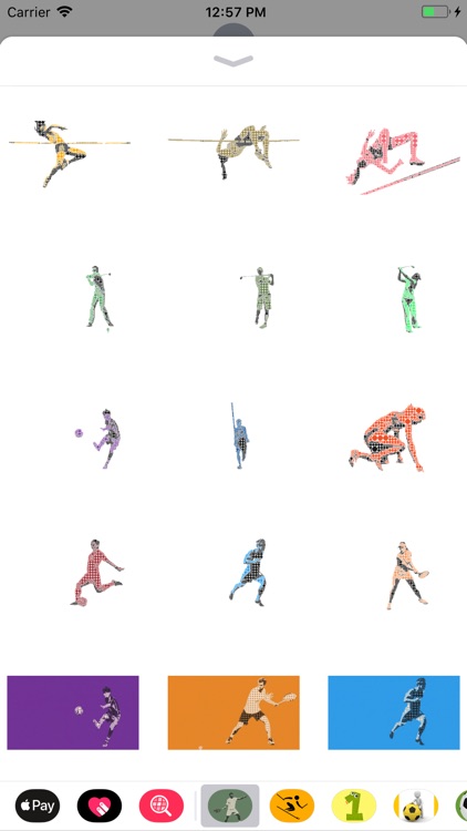 Athlete Pictogram Sticker Pack screenshot-4