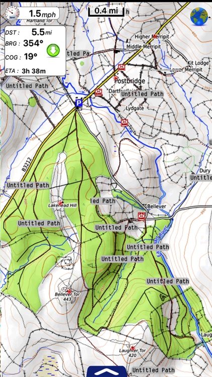 UK Parks & Forests GPS OS Maps