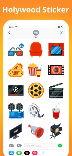 Hollywood Stickers Pack(圖4)-速報App