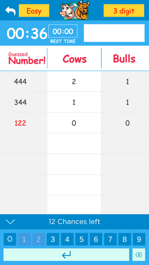 Cows & Bulls -Guess the Number(圖3)-速報App