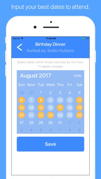 AirTime – Fast Event Scheduling for Groups screenshot-4