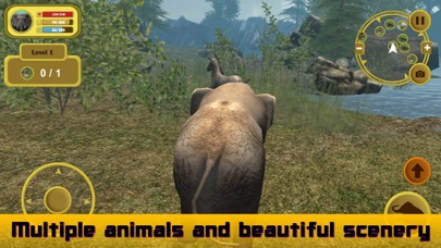 Wild Elephant Simulator 3D screenshot 3