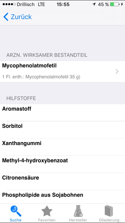 ROTE LISTE Medikamente screenshot-3