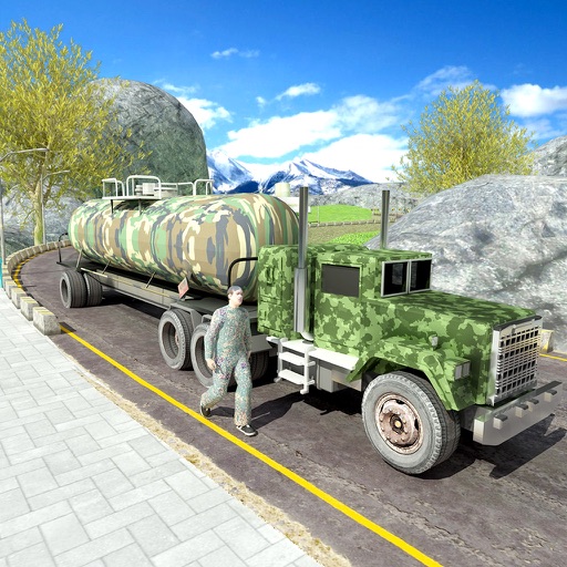 Army Oil Tanker Driving Simulator Games icon