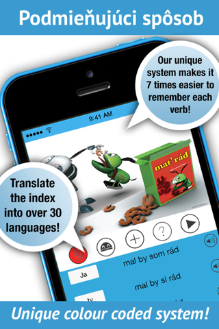 Slovak Verbs - LearnBots screenshot 4