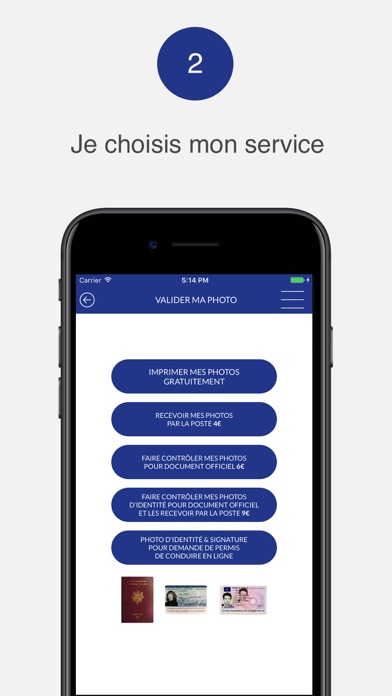 Photo identité screenshot 2