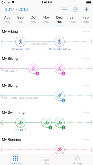 Timespan: Habit Tracking screenshot 2