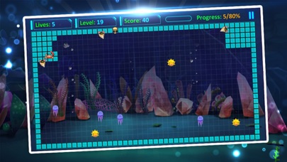 Mr Super Fish: Hero Fill Block screenshot 2