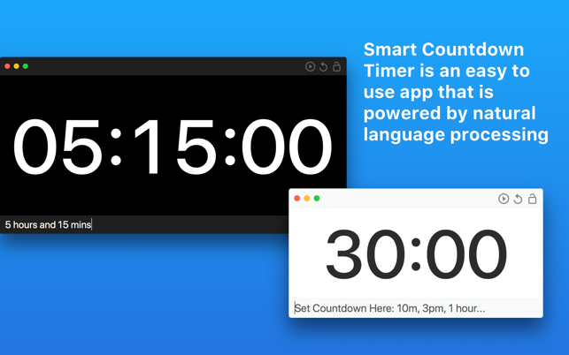 Smart Countdown Timer