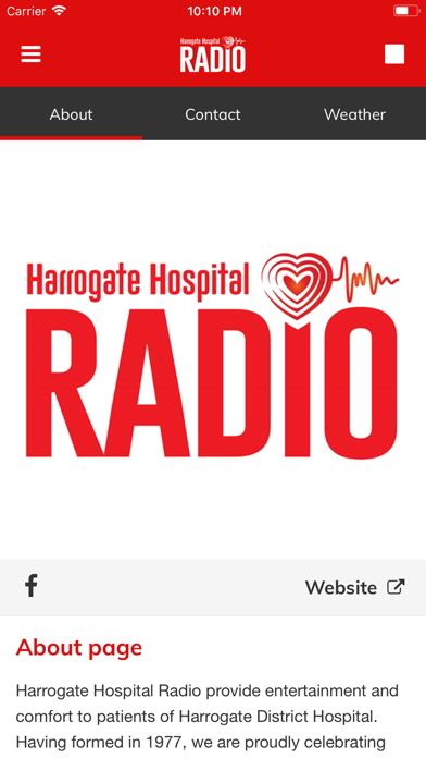 How to cancel & delete Harrogate Hospital Radio from iphone & ipad 1
