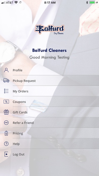 Balfurd Cleaners screenshot 2