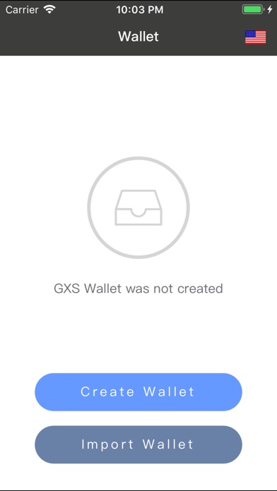 GXS Wallet screenshot 2
