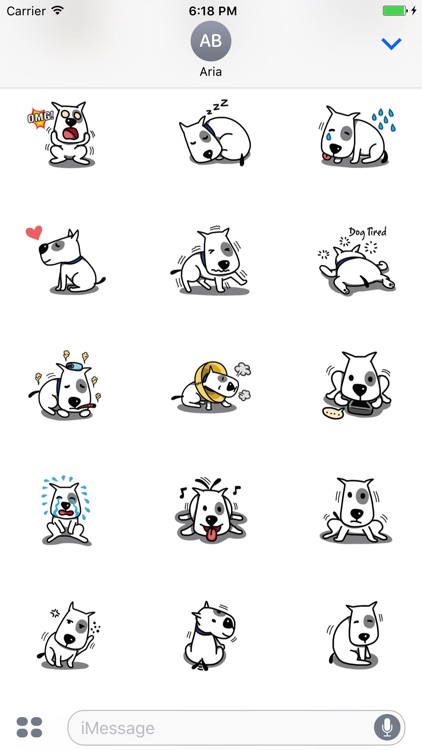 Animated So Cute Dog Sticker screenshot-3