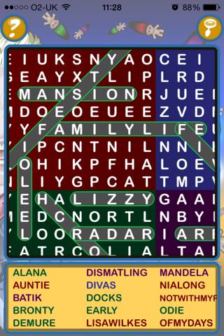 Epic 90s Word Search - giant nineties wordsearch - náhled