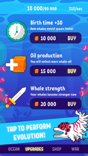 Blue Whale Evolution Clicker(圖4)-速報App