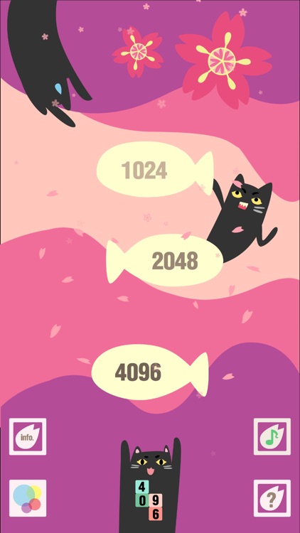 Cute Cat 2048 -  terris style