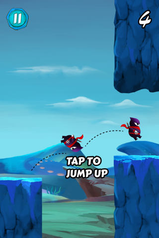 Fat Ninja 2016-Double Tap To Run and Jump screenshot 4