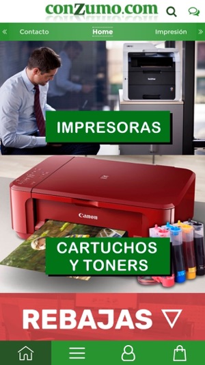 Conzumo-Tinta y tóners online
