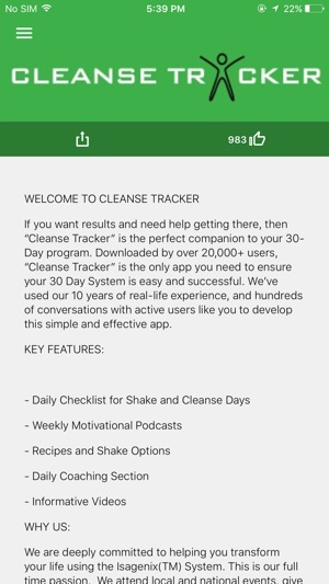 Cleanse Tracker(圖2)-速報App