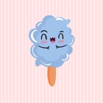 Cotton Candy Funny Stickers
