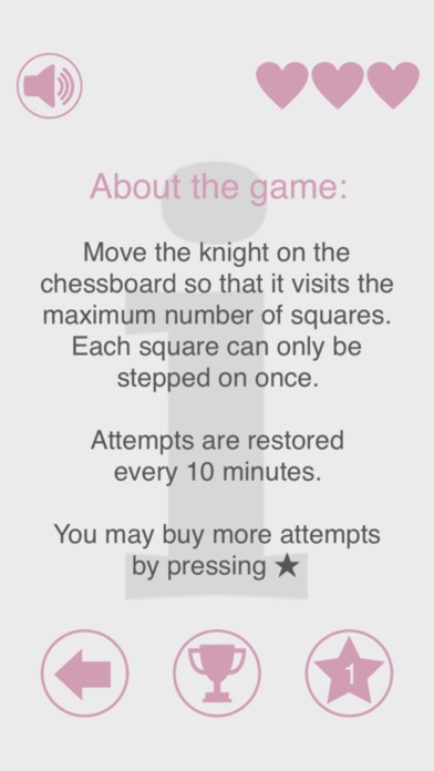 Chess game Knight's Tour screenshot 4