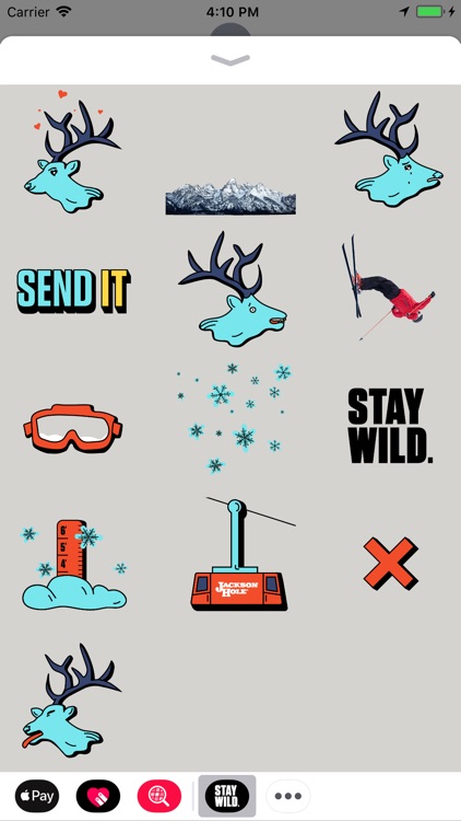 Stay Wild Sticker Pack screenshot-3