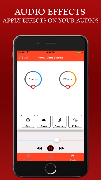 Voice Recorder - Audio Effects screenshot 3