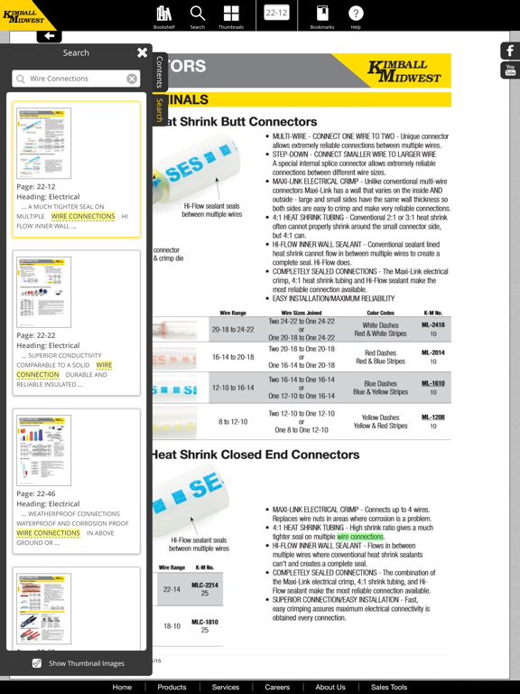 Screenshot #6 pour Kimball Midwest Catalog